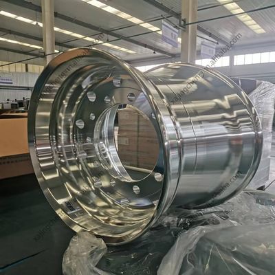 Rodas de alumínio de liga forjada personalizada para rodas de caminhão Alcoa 20X8.25 C.B.D. 221.2MM