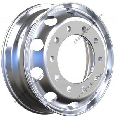22.5 polegadas de pintura de cozimento / polir / passivação rodas de caminhão rodas para o modelo de caminhão de moeda